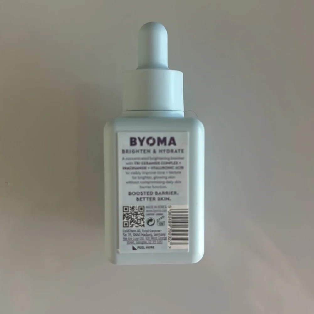 Byoma Brightening Serum with Niacinamide and Hyaluronic Acid NEW